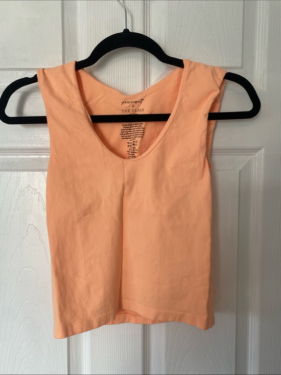 FP Movement by Free People Tops - FP Movement by Free People Peach-Orange Scoop Tank